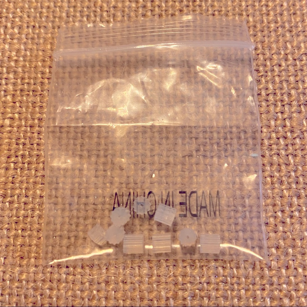 Origami Owl rubber earrings backing stoppers